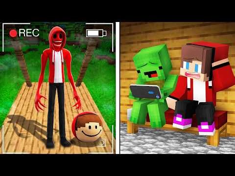 JJ and Mikey Got Verity JJ on a Hidden Camera in Minecraft - Maizen