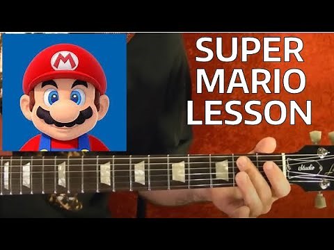 Super Mario Brothers Theme Guitar Lesson