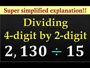 Dividing 3 to 4 Digit Numbers by 1 to 2 Digit Numbers