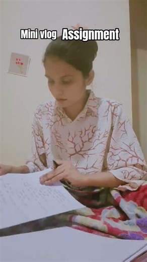 College assignment👩‍🎓🎒 #shiv #nature1 #viral #collegelife #college #collegedays#minivlog #dailyvlog