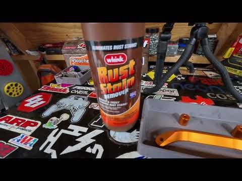 KTM 500: Hand Guard + Slider Air Filter, Rear Brake Spring + Strip Anodized Parts Installation EP8