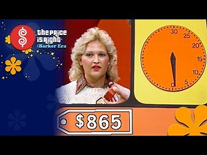 Contestant Is Determined to Beat CLOCK GAME With Seconds to Go! - The Price Is Right 1984
