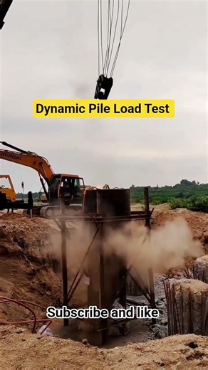 Dynamic Pile Load Test Full procedure