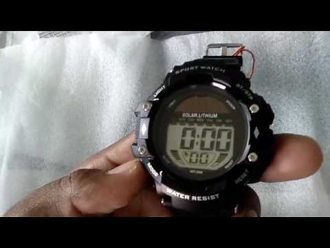 SKMEI 3751 SOLAR.LITHIUM WATCH