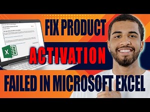 How to Fix Product Activation Failed in Microsoft Excel (2026)