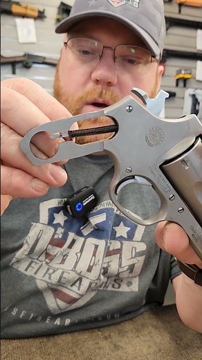 Removing Revolver Main Spring. #dbossfirearms #tips #tipsandtricks #gunsmith #gunshop #revolver