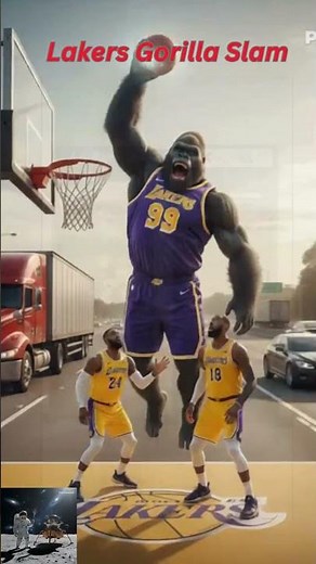 POV: Gorilla Dunks On The Highway
