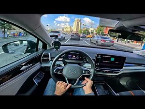 2022 Volkswagen ID.6 EV 84.8 kWh 204 HP | POV Test Drive Review