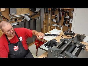 Upgrading Shopsmith Planer to Helical Cutterhead Part 3 Installing the New Helical Cutterhead