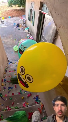 Challenge the staircase obstacle course and pop #candy #stitch