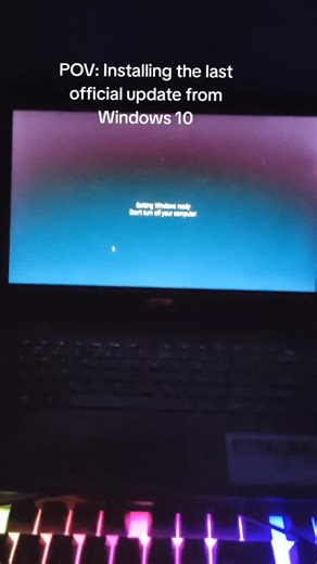 Installing the last official update in windows 10 from Microsoft. #microsoft #windows10 #endofsupport @microsoft @windows | Tech Marc | Facebook