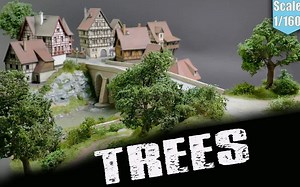 【场景模型（树教程）——模型树很容易构建！】【Samy - Modellbau】