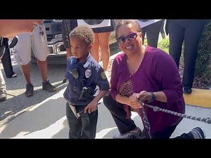 Make-a-Wish Kid's Dream of Being a Cop Comes True