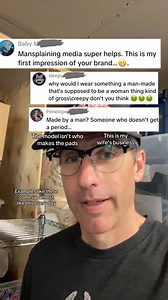 Comment what can be said if explaining the situation is mansplaining | Tree Hugger Cloth Pads