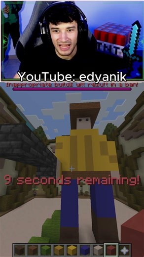 HACIENDO OBRAS DE ARE PT.12 #minecraft #minecraftshorts #building #buildbattle #humor #fail #hypixel