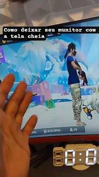 How to make your monitor full screen using the LD39 cable #mobilador #shorts