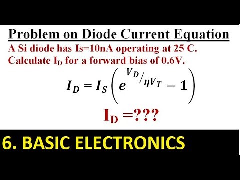 Diode Current Equation (Numerical 1)