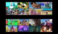 Mix of 4 videos from youtube : we are number one mashup 1