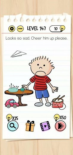 Brain Test Level 147 walkthrough