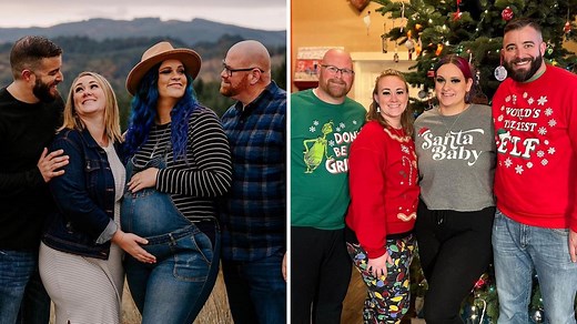 Polyamorous quad lift the lid of their four person relationship