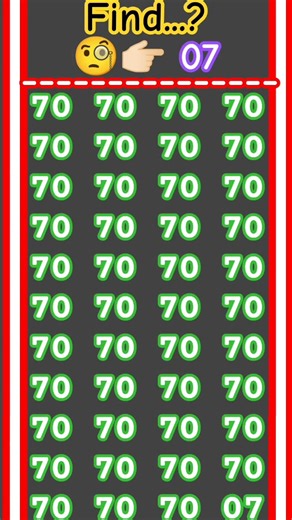 ## find the 🧐👉🏻 07 ##