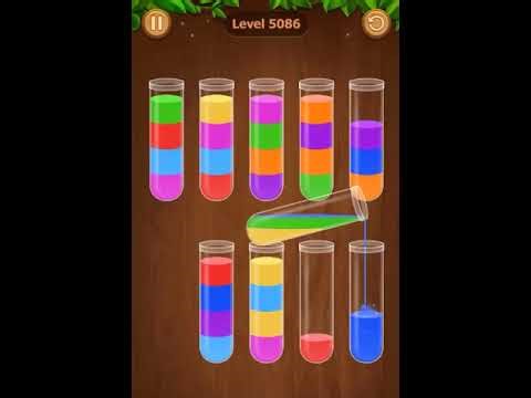 Water Sort - Color Sort Game Level 5081 - 5090 Walkthrough | PuzzleChallenge ✔️
