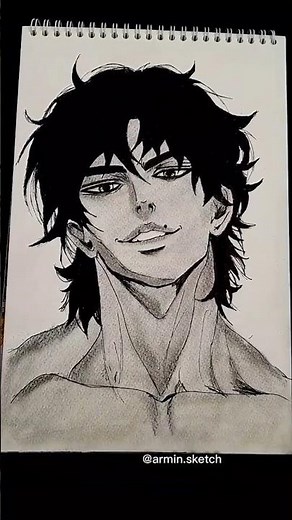 How to draw Baki Hanma😎