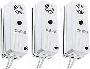 YardGard 3-Pack UL 2017 Compliant Wireless Pool Door Safety Alarm, Water-Resistant, ETL Certified, Easy Installation, Suitable for Pool Gates and Sliding Doors, 120dB Siren