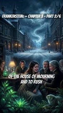 Frankenstein; — Chapter 3 - Part 2/6 | The Literary Theatre