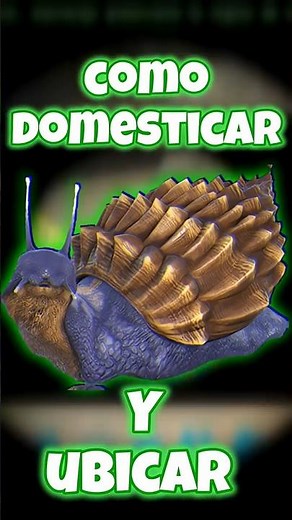 How to tame and locate an Achatina #ark #mobile #ultimate #tame #tamear