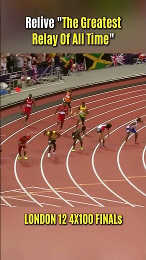 Relive "The Greatest Relay of All Time" #olympics #trackandfield