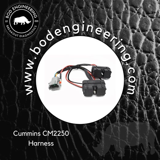 *Cummins CM2250 Harness* - For Use With Cummins HD CM2250 Engine...