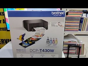 BROTHER DCP-T430W||HOW TO INITIAL SET UP||