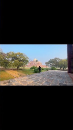Mini Vlog | Morning Ride to Humayun’s Tomb Delhi 🏍️ | 4K Travel Short #shorts