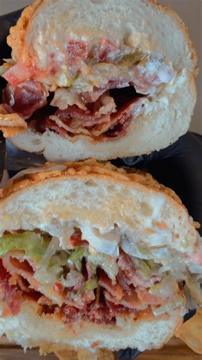 Jersey Mikes Pregnancy Sub Mukbang 🥪 #shorts #mukbang #asmr #food