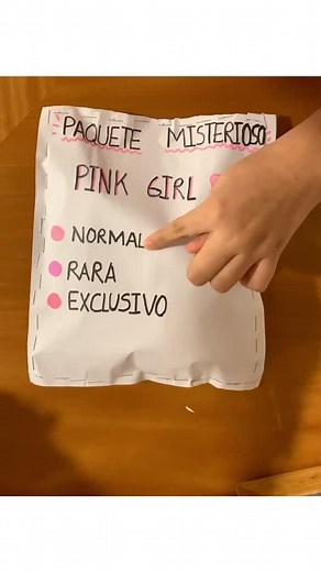 Paquetito misterioso🙂PinkGirl #parati#paquetito #paquetemisterioso #parati #sigueme #xyzbca #pinkgirl #rosa #rosado