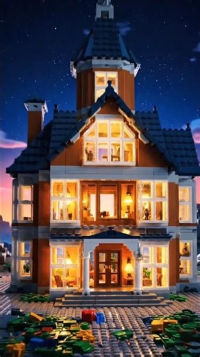 “Magical LEGO House Build – Epic Cinematic Reveal!” #shorts #lego #legobuild