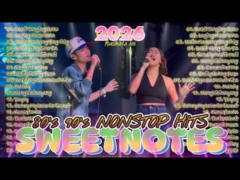 80's 90's Sweetnotes Nonstop hits 2026 ✨Cover Hits Non Stop Playlist 2026 ✨ Cover Songs
