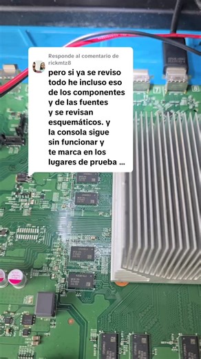 A veces si se complica un poquito mas el diagnóstico de los equipos pero siempre tratamos de llegar hasta las últimas consecuencias para saber si una consola es reparable o no. | Booster Gaming