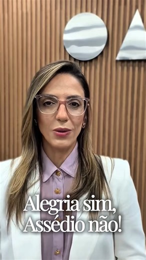 Michele Alves | Advogada on Instagram: "Carnaval é alegria. Assédio é crime. 🌷 A OAB/SP, por meio da Comissão das Mulheres Advogadas, está com a campanha “Alegria sim, assédio não”, oferecendo acolhimento e orientação jurídica 24h por dia para mulheres em situação de vulnerabilidade. Na Capital, o atendimento será presencial em pontos estratégicos. Nas demais regiões, como São José dos Campos, o atendimento será virtual pelo site: 🌐 www.oabsp.org.br Se precisar, denuncie. Ligue 180. Você não e