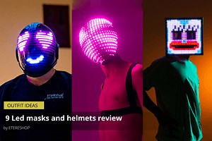 Led masks and helmets review - ETERESHOP'S bestsellers