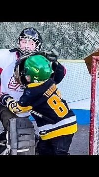 GOALIE FIGHTS | Japan vs Canada | Kids Hockey