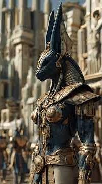 High-Value Cinematic The Cosmic Guardian: Rise of Anubis (8K #pyramidsofegypt #history