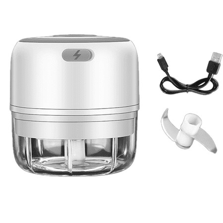 Electric Mini Food Chopper,Electric Garlic Processor,Mini Baby Supplementary Food Blender, Wireless Portable Waterproof USB Charging Food Mixer - Walmart.ca