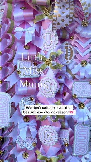 Little Miss Mums: Texas' Best Homecoming Mums