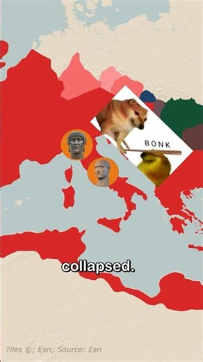 This Battle Made Christianity Legal. ​#History #AncientRome #Constantine #MapAnimation #Christianity