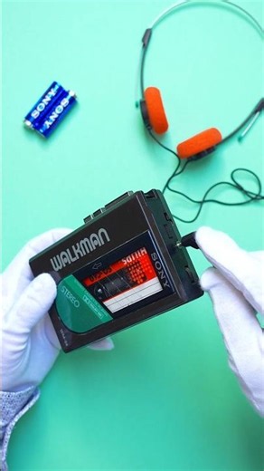 Sony Walkman - You Remember This🩵#sonywalkman #80snostalgia #retrotech