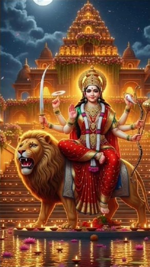 सदा होती है जय जय कार🌺Navratri Status #maadurga​​​ #navratrispecial​​​ #new​​​ #whatsappstatus​​​