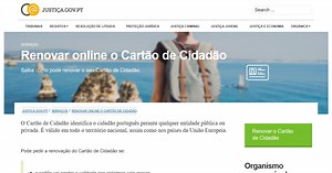 Renovar o Cartão de Cidadão | Justiça.gov.pt