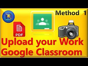 Upload work on Google Classroom through smartphone(Method 1)